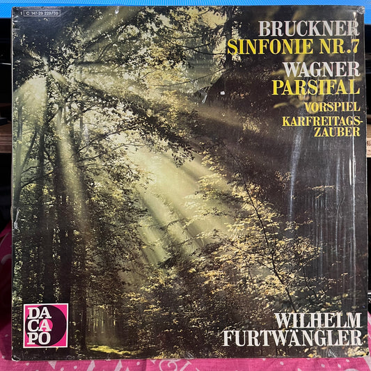 Anton Bruckner - Sinfonie Nr 7/ Parsifal (Vorspiel, Karfreitags-Zauber) | Near Mint (NM) Near Mint (NM) - CLASSICAL / USED *NEAR MINT*