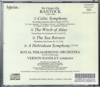 Hebridean Symphony / Celtic Symphony / The Witch Of Atlas / The Sea Reivers | Near Mint (NM) Near Mint (NM or M-) - CLASSICAL / USED *NEAR MINT*