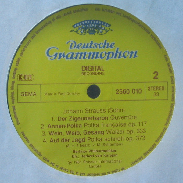 Berliner Philharmoniker - Johann & Josef Strauss Walzer•Polkas•Märsche•Ouvertüren *BOX* | Near Mint (NM) Excellent (EX) - CLASSICAL / USED *NEAR MINT*