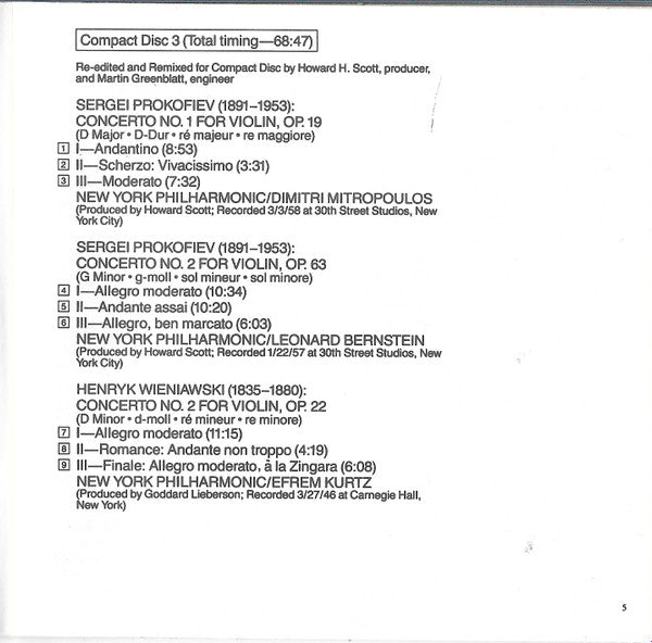 The Early Concerto Recordings, Vol. 2 (3xCD) | Near Mint (NM) Near Mint (NM) - CLASSICAL / USED *NEAR MINT*