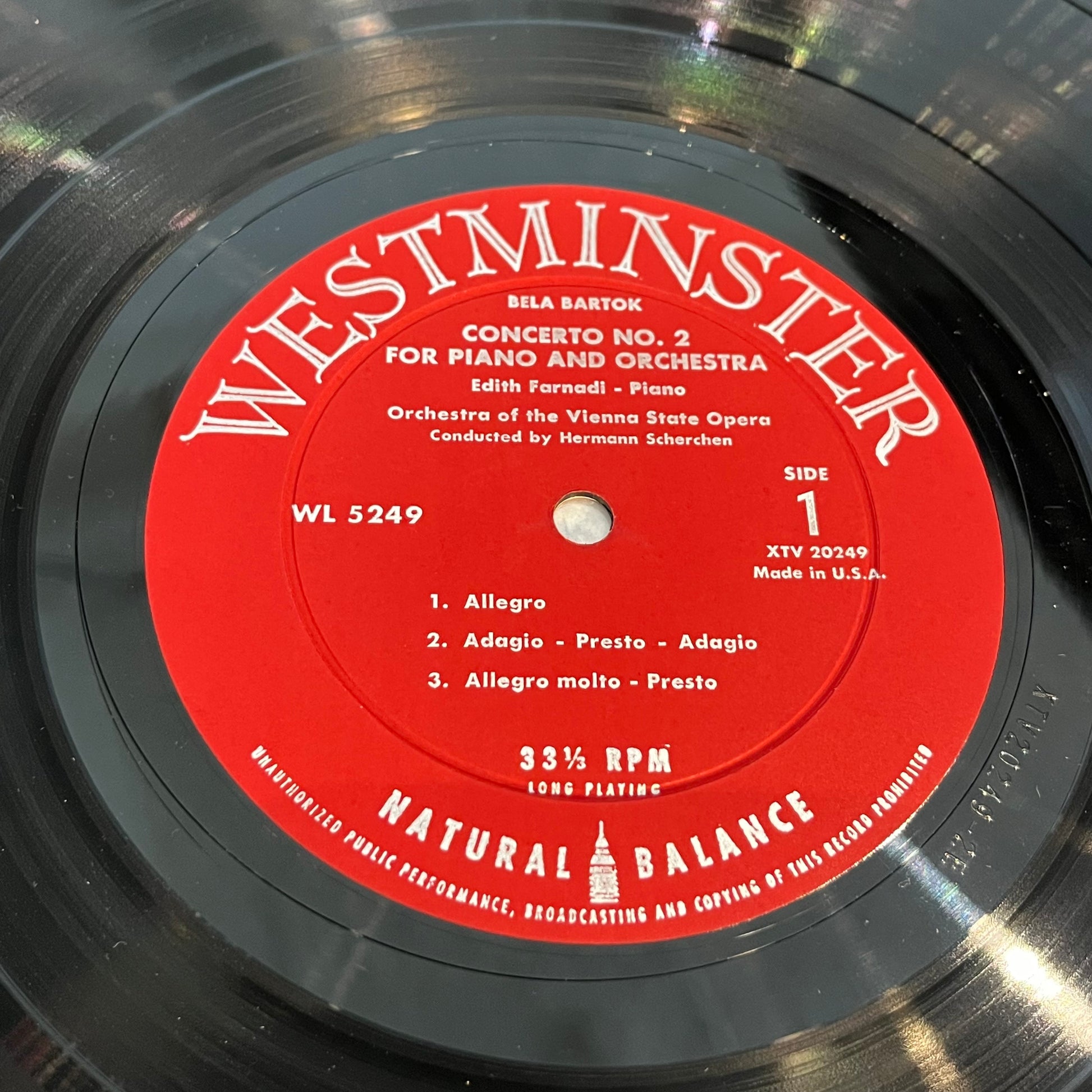 Béla Bartók - Concerto No. 2 For Piano And Orchestra / Concerto No. 3 For Piano And Orchestra | Near Mint (NM) Near Mint (NM) - CLASSICAL / USED *NEAR MINT*