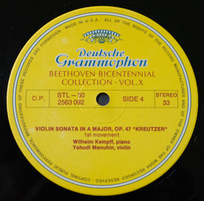 Ludwig Van Beethoven - Music For Violin And Cello Part 1 *BOX* | Near Mint (NM) Very Good Plus (VG+) - CLASSICAL / USED *NEAR MINT*