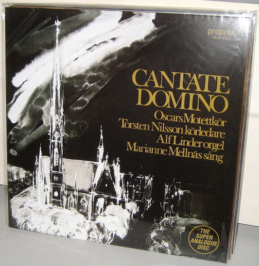 Oscars Motettkör Cantate Domino LP Near Mint (NM or M-) Excellent (EX)