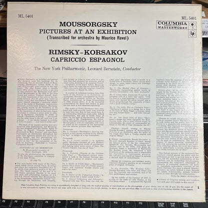 Pictures At An Exhibition · Capriccio Espagnol (VINYL) | Near Mint (NM or M-) Near Mint (NM or M-) - CLASSICAL / USED *NEAR MINT*