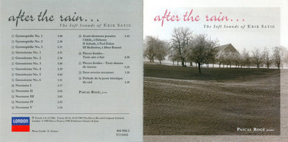 After The Rain... The Soft Sounds Of Erik Satie (CD) | Near Mint (NM) Near Mint (NM) - CLASSICAL / USED *NEAR MINT*