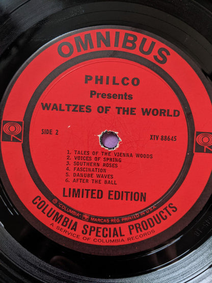 Unknown Artist - Philco Presents Waltzes of the World | Near Mint (NM) Generic - CLASSICAL / USED *NEAR MINT*