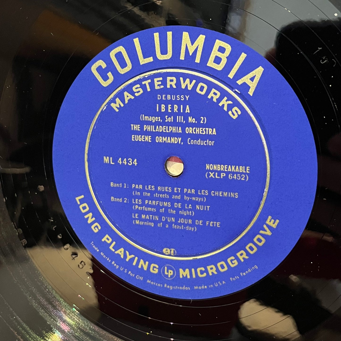 Claude Debussy - La Mer / Iberia | Near Mint (NM) Near Mint (NM) - CLASSICAL / USED *NEAR MINT*