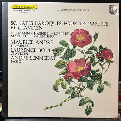Maurice André - Sonates Baroques Pour Trompette Et Clavecin (VINYL) | Near Mint (NM) Near Mint (NM) - CLASSICAL / USED *NEAR MINT*