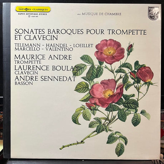 Maurice André - Sonates Baroques Pour Trompette Et Clavecin (VINYL) | Near Mint (NM) Near Mint (NM) - CLASSICAL / USED *NEAR MINT*