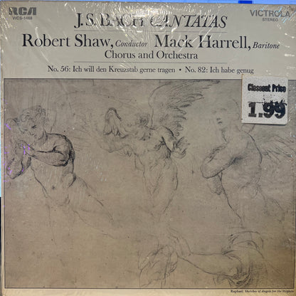 Cantatas No. 56: Ich Will Den Kreuzstab Gerne Tragen / No. 82: Ich Habe Genug | Near Mint (NM) Near Mint (NM) - CLASSICAL / USED *NEAR MINT*