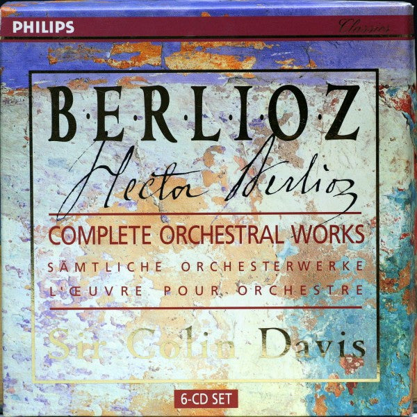 Hector Berlioz - Complete Orchestral Works · Sämtliche Orchesterwerke · L'œuvre Pour Orchestre (CD BOXSET Philips ‎– 456 143-2) | USED Near Mint (NM) Excellent+ (EX+) - CLASSICAL / USED *NEAR MINT*