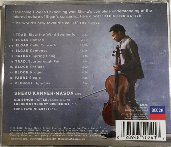 Elgar (CD) | Near Mint (NM) Near Mint (NM) - CLASSICAL / USED *NEAR MINT*