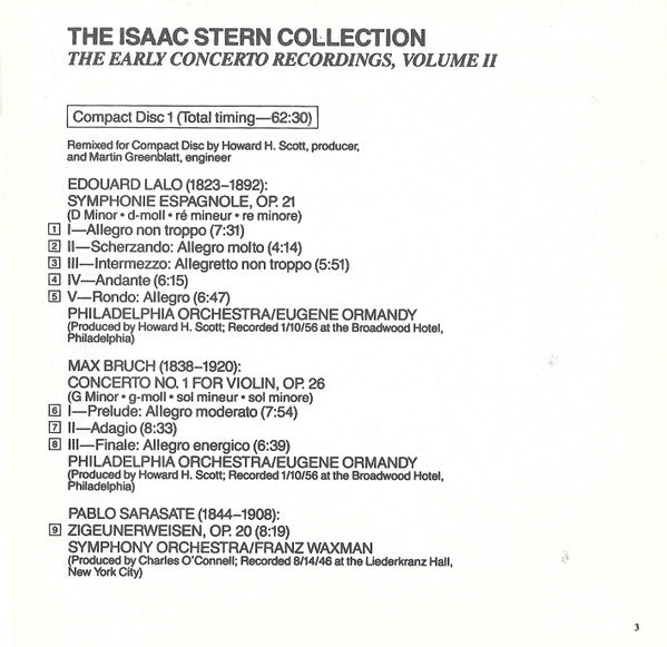 The Early Concerto Recordings, Vol. 2 (3xCD) | Near Mint (NM) Near Mint (NM) - CLASSICAL / USED *NEAR MINT*
