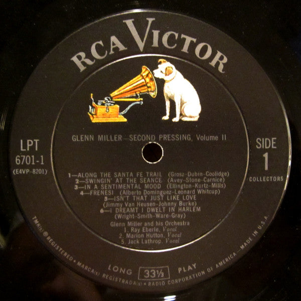 Glenn Miller And His Orchestra - Second Pressing, Volume Two | Near Mint (NM) Near Mint (NM) - JAZZ / USED *NEAR MINT*