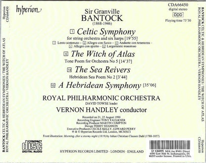 Hebridean Symphony / Celtic Symphony / The Witch Of Atlas / The Sea Reivers | Near Mint (NM) Near Mint (NM or M-) - CLASSICAL / USED *NEAR MINT*