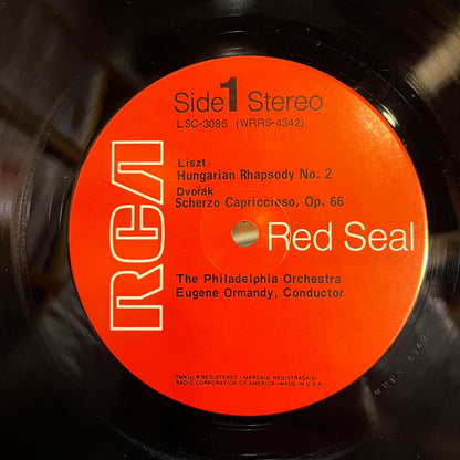 Hungarian Rhapsodies Nos. 1 And 2, Bartered Bride: Overture *STEREO/RED SEAL* | Near Mint (NM) Excellent (EX)