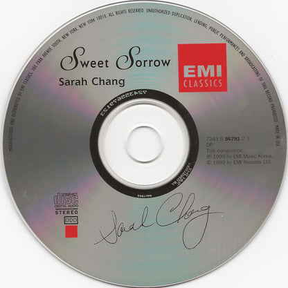 Sweet Sorrow (CD) | Near Mint (NM) Near Mint (NM) - CLASSICAL / USED *NEAR MINT*