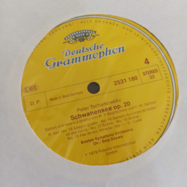 Pyotr Ilyich Tchaikovsky - Der Schwanensee = Swan Lake = Le Lac Des Cygnes = Il Lago Dei Cigni *BOX / GERMANY* | Near Mint (NM) Excellent (EX) - CLASSICAL / USED *NEAR MINT*
