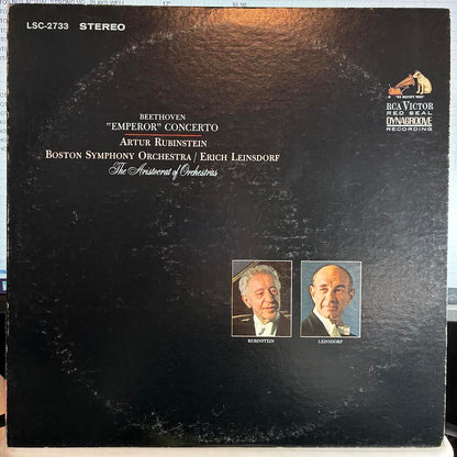 "Emperor" Concerto (VINYL) | Near Mint (NM or M-) Excellent+ (EX+) - CLASSICAL / USED *NEAR MINT*
