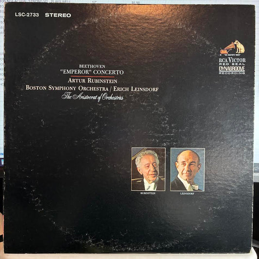 "Emperor" Concerto (VINYL) | Near Mint (NM or M-) Excellent+ (EX+) - CLASSICAL / USED *NEAR MINT*