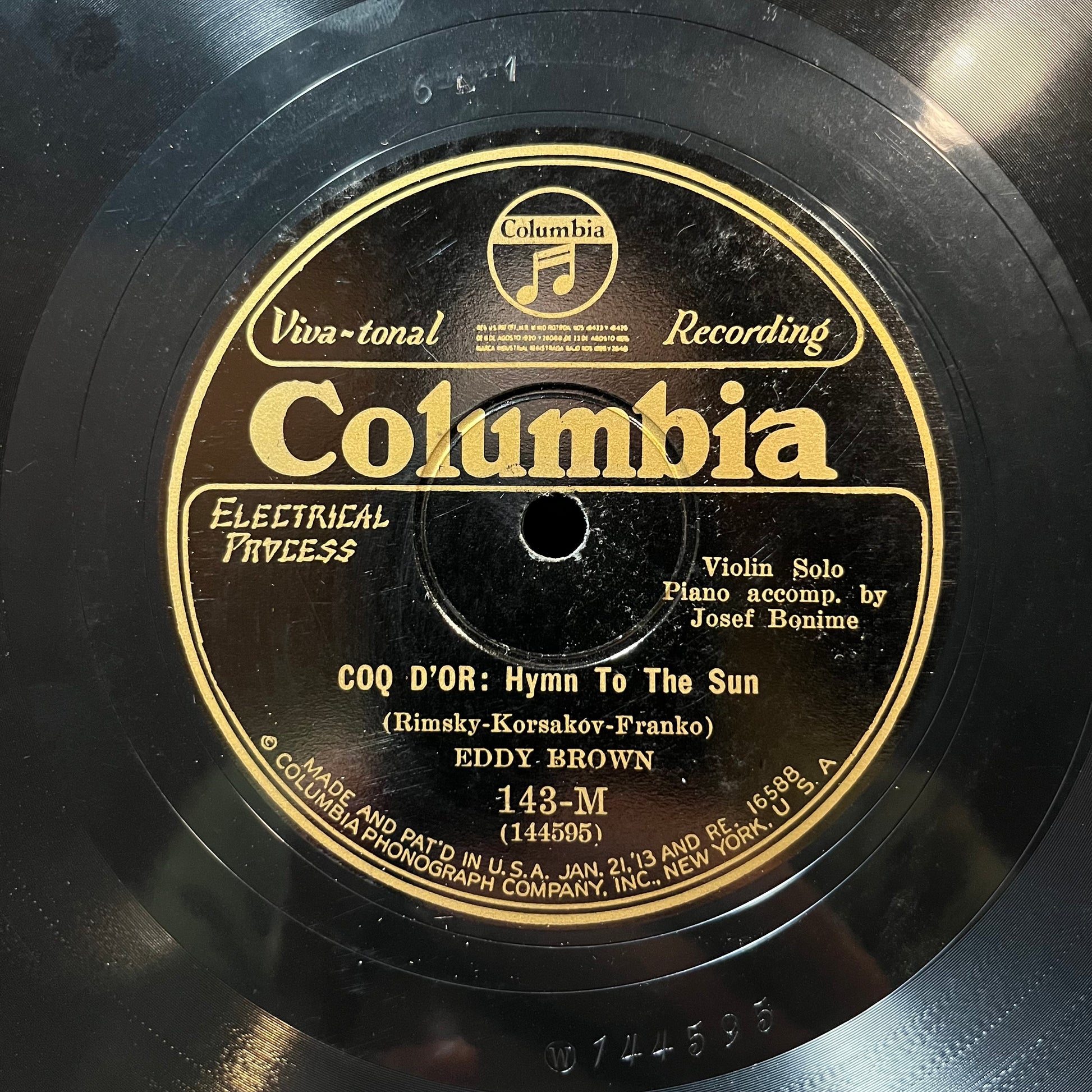 Coq D'Or: Hymn To The Sun / Song Of India (Sadko)(78RPM 10") | Near Mint (NM or M-) Generic - CLASSICAL / USED *NEAR MINT*