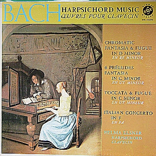 Johann Sebastian Bach - Harpsichord Music / Œuvres Pour Clavecin | Near Mint (NM) Near Mint (NM) - CLASSICAL / USED *NEAR MINT*