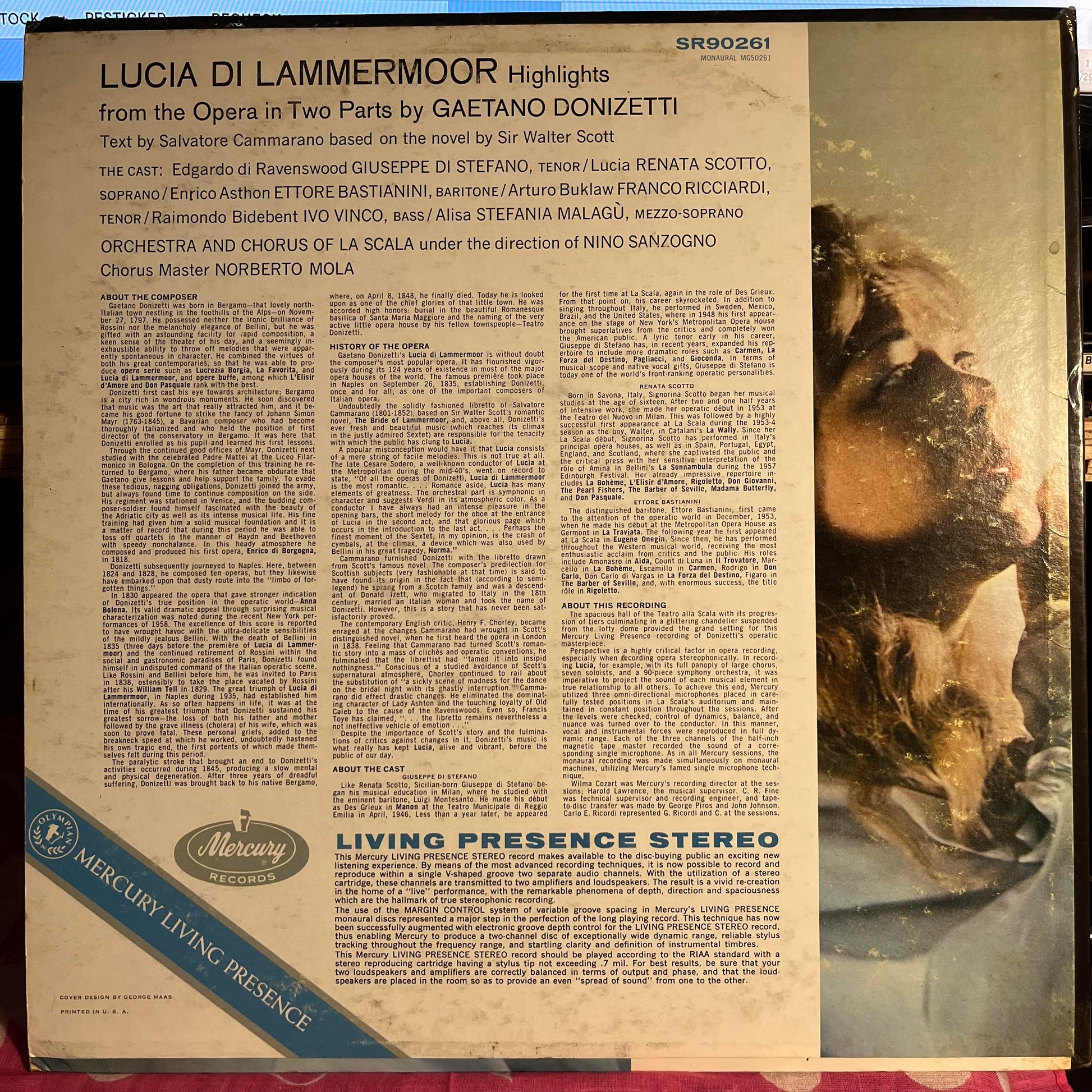 Teatro Alla Scala - Highlights From Lucia Di Lammermoor | Near Mint (NM) Near Mint (NM) - CLASSICAL / USED *NEAR MINT*