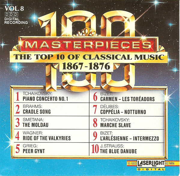 Various - The Top 100 Masterpieces Of Classical Music: 1685-1928 *10XCD BOX* | Near Mint (NM) Near Mint (NM) - CLASSICAL / USED *NEAR MINT*
