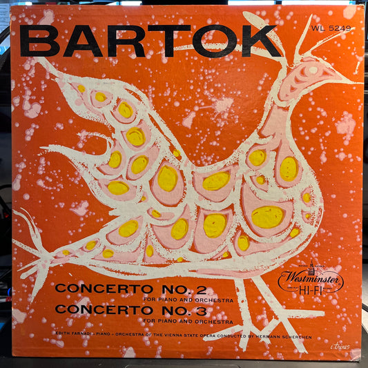 Béla Bartók - Concerto No. 2 For Piano And Orchestra / Concerto No. 3 For Piano And Orchestra | Near Mint (NM) Near Mint (NM) - CLASSICAL / USED *NEAR MINT*