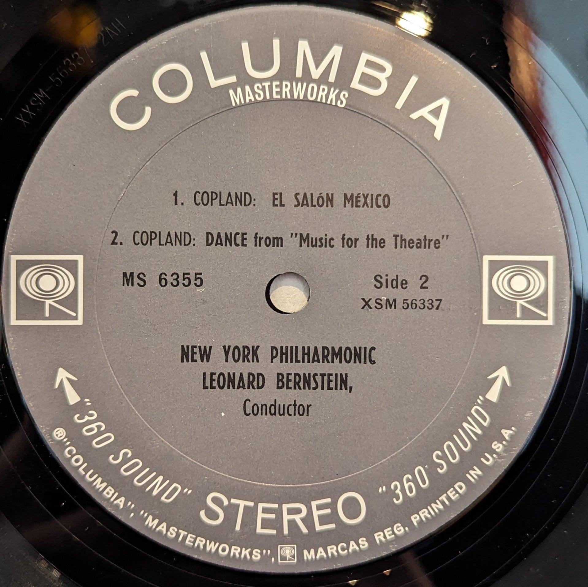 Leonard Bernstein - El Salón México / Appalachian Spring / Dance From "Music For The Theatre" *STEREO* | Near Mint (NM) Near Mint (NM) - CLASSICAL / USED *NEAR MINT*