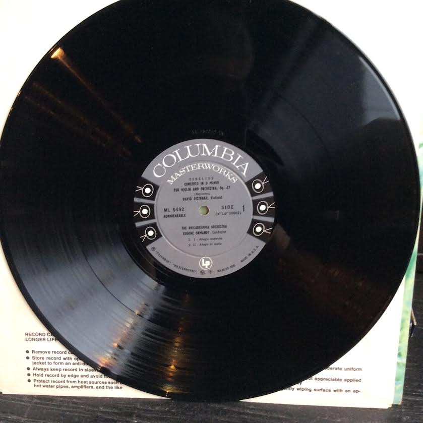 Violin Concerto In D Minor, Op. 47 For Violin And Orchestra- Swan Of Tuonela (VINYL) | Near Mint (NM or M-) Near Mint (NM or M-) - CLASSICAL / USED *NEAR MINT*