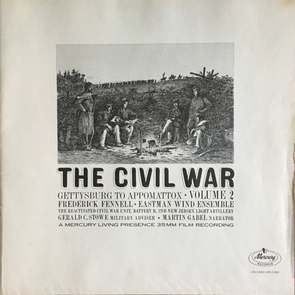Frederick Fennell The Civil War Its Music And Its Sounds Volume 2 2XLP BOOK Near Mint (NM or M-) Near Mint (NM or M-)
