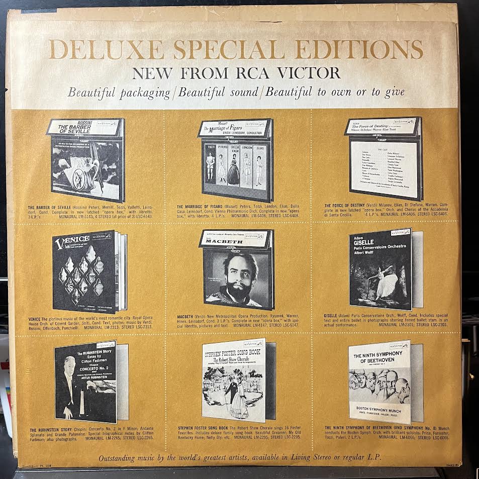 Symphony No. 4 (VINYL) | Near Mint (NM or M-) Excellent+ (EX+) - CLASSICAL / USED *NEAR MINT*