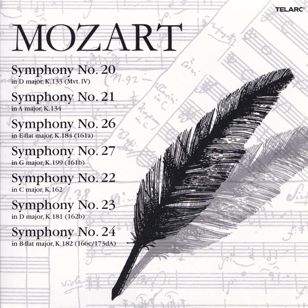 Wolfgang Amadeus Mozart - The Symphonies (10x CD Telarc ‎– CD 80729) | USED Near Mint (NM or M-) Near Mint (NM) - CLASSICAL / USED *NEAR MINT*