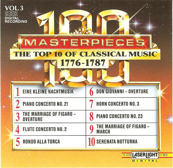 Various - The Top 100 Masterpieces Of Classical Music: 1685-1928 *10XCD BOX* | Near Mint (NM) Near Mint (NM) - CLASSICAL / USED *NEAR MINT*