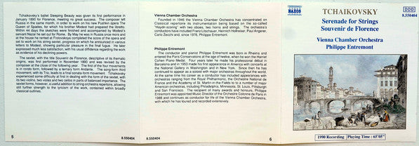Serenade For Strings / Souvenir De Florence (CD) | Near Mint (NM) Near Mint (NM) - CLASSICAL / USED *NEAR MINT*