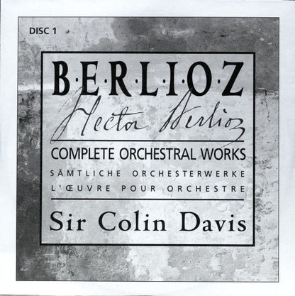 Hector Berlioz - Complete Orchestral Works · Sämtliche Orchesterwerke · L'œuvre Pour Orchestre (CD BOXSET Philips ‎– 456 143-2) | USED Near Mint (NM) Excellent+ (EX+) - CLASSICAL / USED *NEAR MINT*