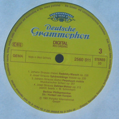 Berliner Philharmoniker - Johann & Josef Strauss Walzer•Polkas•Märsche•Ouvertüren *BOX* | Near Mint (NM) Excellent (EX) - CLASSICAL / USED *NEAR MINT*