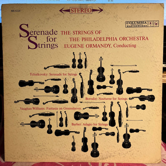 Eugene Ormandy - Serenade For Strings *STEREO* | Very Good Plus (VG+) Very Good (VG) - CLASSICAL / USED *VERY GOOD++*