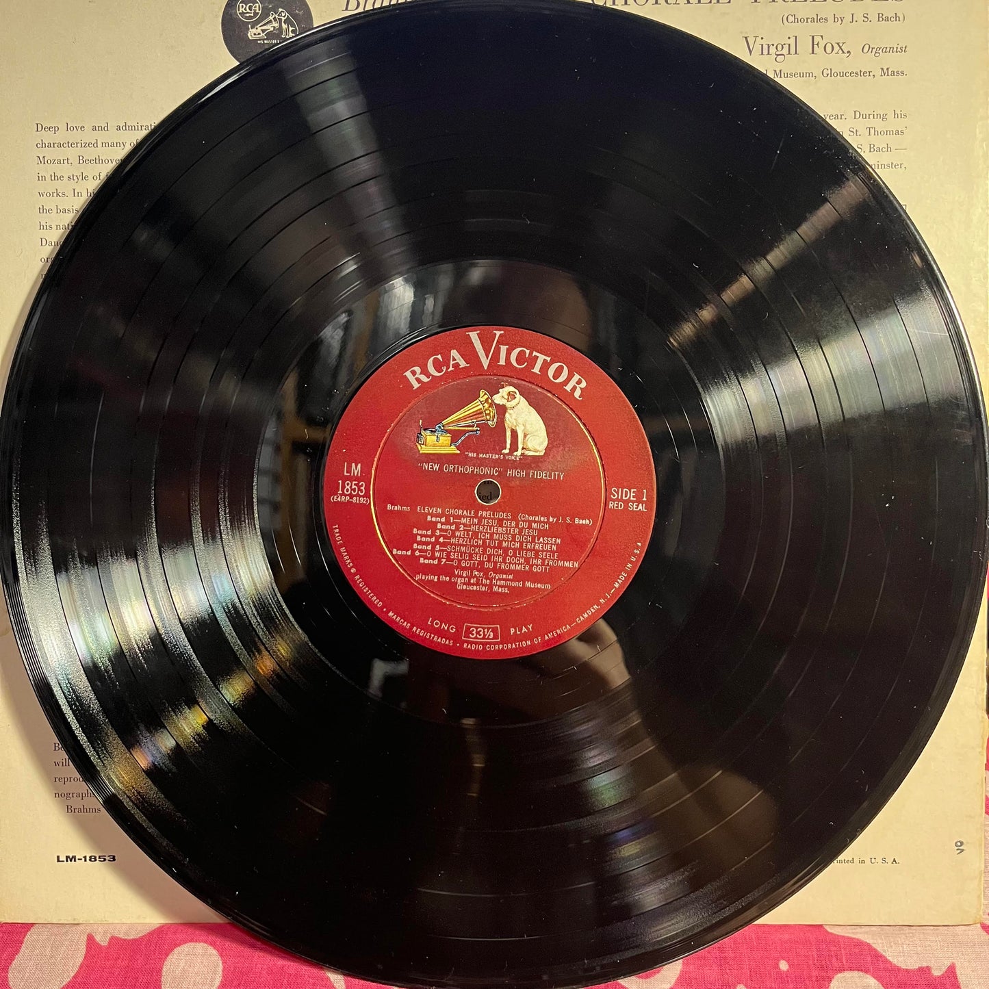 Johannes Brahms - Eleven Chorale Preludes (Complete) | Very Good Plus (VG+) Very Good Plus (VG+) - CLASSICAL / USED *VERY GOOD+*