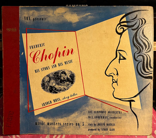 Frederic Chopin His Story And His Music *3X10" 78RPM* | Very Good Plus (VG+) Very Good Plus (VG+) - CLASSICAL / USED *VERY GOOD++*