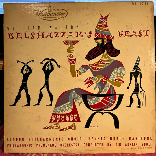 Sir William Walton - Belshazzar's Feast | Very Good Plus (VG+) Very Good Plus (VG+) - CLASSICAL / USED *VERY GOOD++*