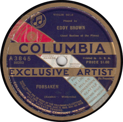 Adoration / Forsaken (78RPM 10") | Very Good Plus (VG+) Generic - CLASSICAL / USED *VERY GOOD+*