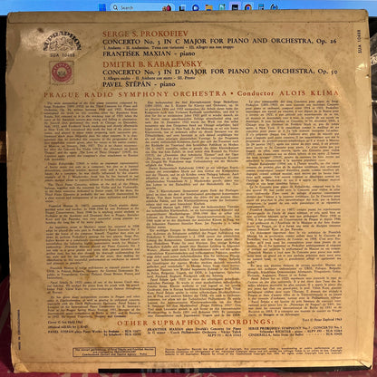 Concerto No, 3 For Piano And Orchestra / Concerto No, 3 For Piano And Orchestra *UK - BLUE LABELS* | Very Good Plus (VG+) Very Good (VG)