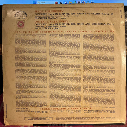 Sergei Prokofiev - Concerto No, 3 For Piano And Orchestra / Concerto No, 3 For Piano And Orchestra *UK - BLUE LABELS* | Very Good Plus (VG+) Very Good (VG) - CLASSICAL / USED *VERY GOOD+*