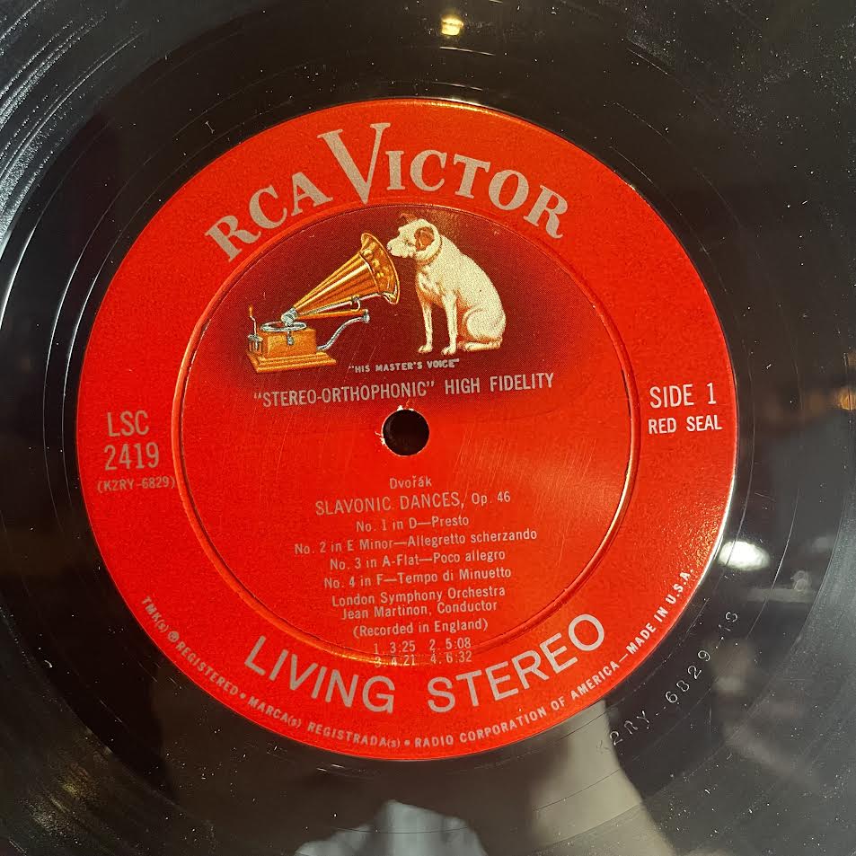 Slavonic Dances (VINYL) | Very Good Plus (VG+) Very Good Plus (VG+) - CLASSICAL / USED *VERY GOOD+*