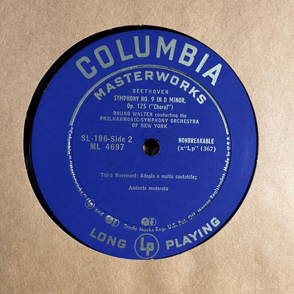 Ludwig Van Beethoven - Symphony No. 9 In D Minor, Op. 125 (Choral) / Song Of Destiny, Op. 54 (Schicksalslied) | Very Good Plus (VG+) Near Mint (NM) - CLASSICAL / USED *VERY GOOD++*
