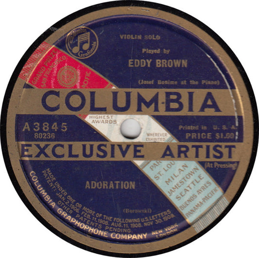 Adoration / Forsaken (78RPM 10") | Very Good Plus (VG+) Generic - CLASSICAL / USED *VERY GOOD+*