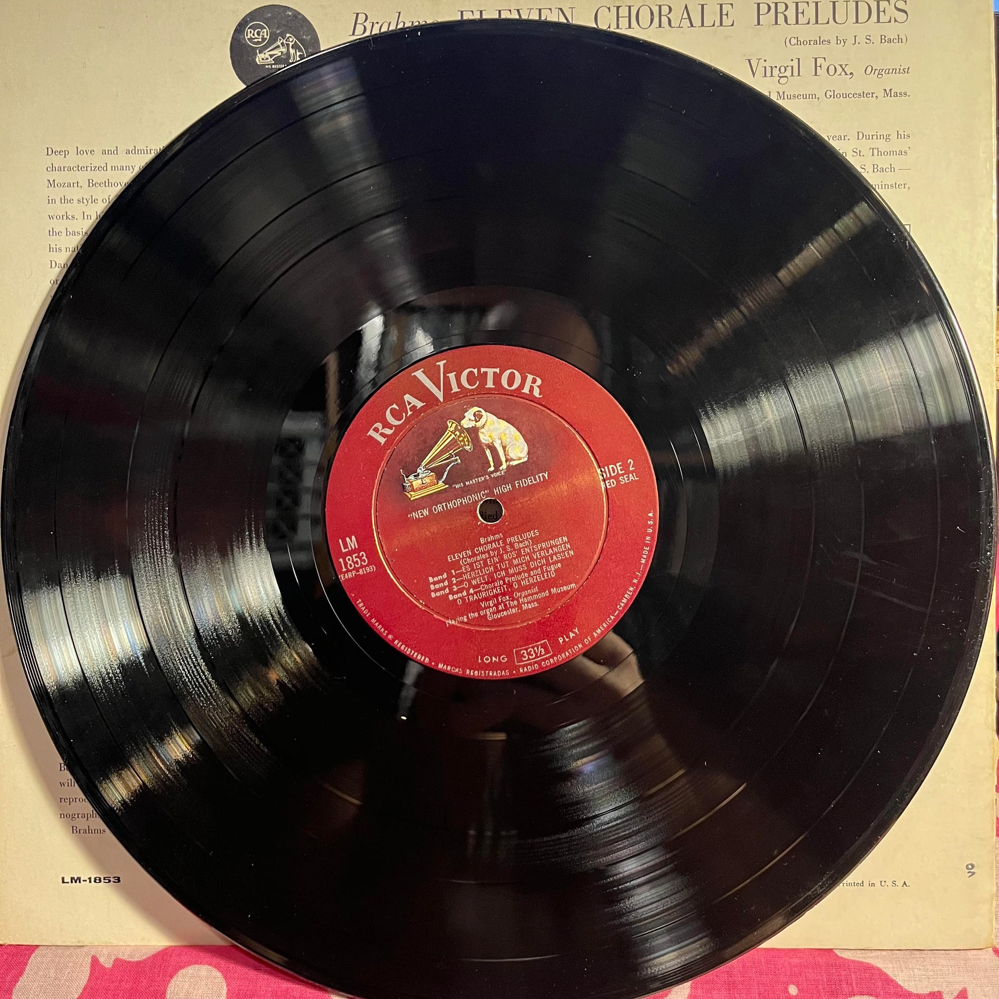 Johannes Brahms - Eleven Chorale Preludes (Complete) | Very Good Plus (VG+) Very Good Plus (VG+) - CLASSICAL / USED *VERY GOOD+*