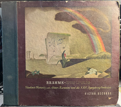 Johannes Brahms - Concerto No. 2, In B Flat Major For Piano And Orchestra, Op. 83 *6X12" SHELLAC* | Very Good Plus (VG+) Very Good (VG) - CLASSICAL / USED *VERY GOOD++*
